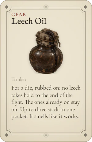 Leech Oil